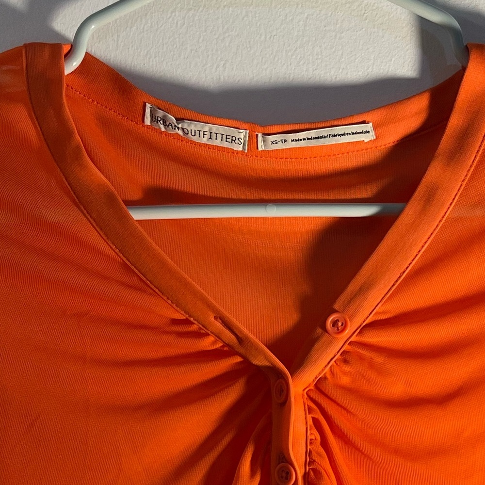 Mesh Button Down - image 2